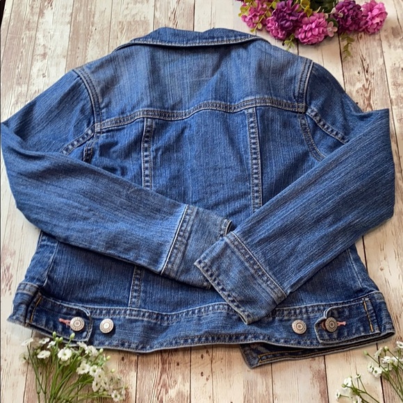 Gap jean jacket for girls size medium - Picture 2 of 5